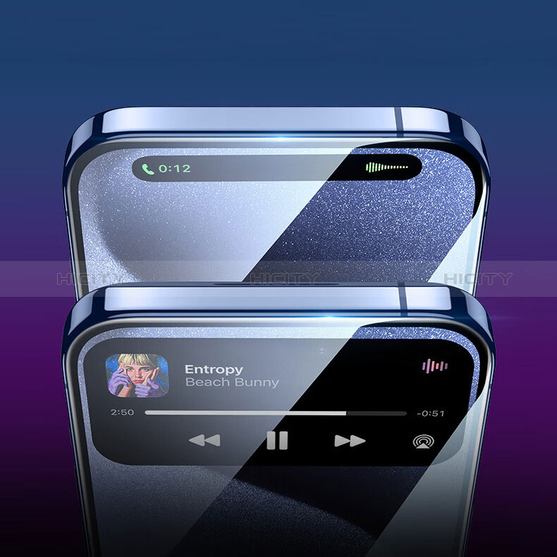 Protector de Pantalla Cristal Templado Integral U06 para Apple iPhone 14 Pro Max Negro