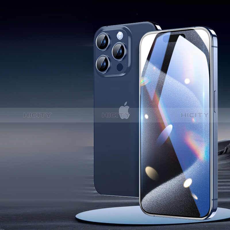 Protector de Pantalla Cristal Templado Integral U06 para Apple iPhone 14 Pro Negro