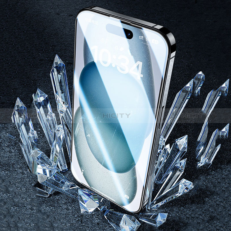 Protector de Pantalla Cristal Templado Integral U07 para Apple iPhone 14 Pro Max Negro
