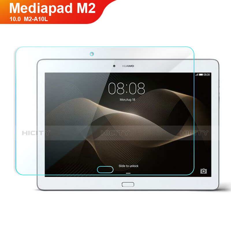 Protector de Pantalla Cristal Templado para Huawei MediaPad M2 10.0 M2-A10L Claro