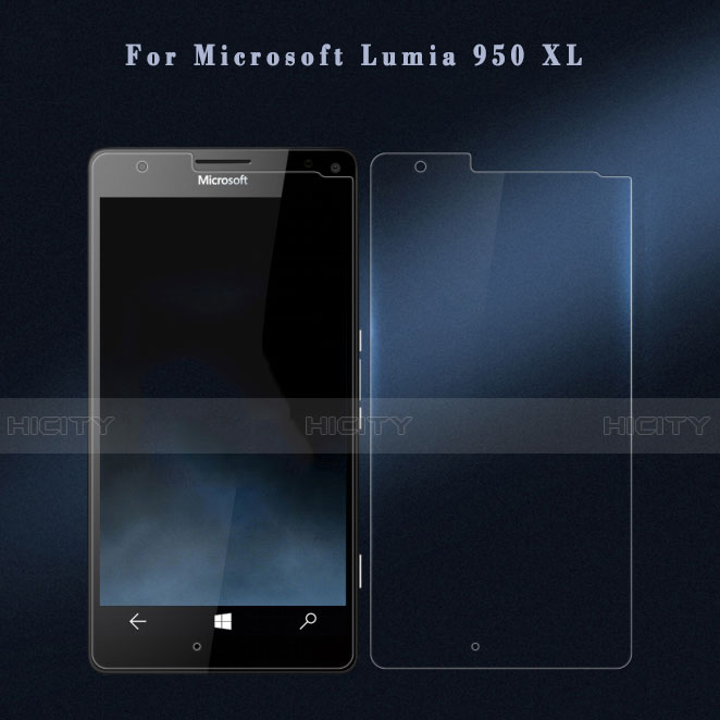 Protector de Pantalla Cristal Templado para Microsoft Lumia 950 XL Claro