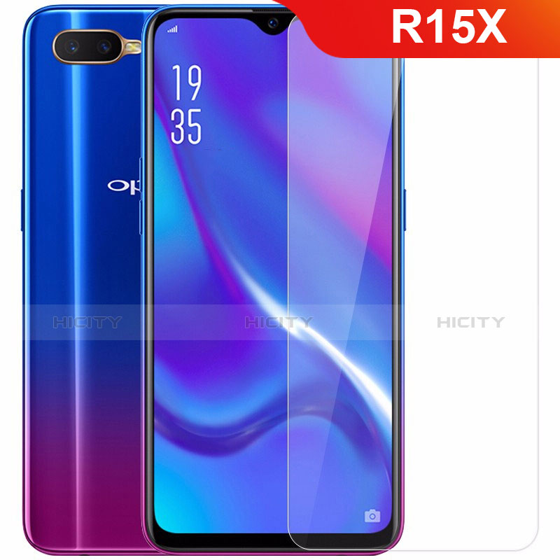 Protector de Pantalla Cristal Templado para Oppo R15X Claro