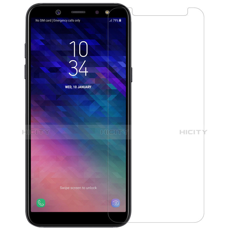 Protector de Pantalla Cristal Templado para Samsung Galaxy A6 (2018) Claro