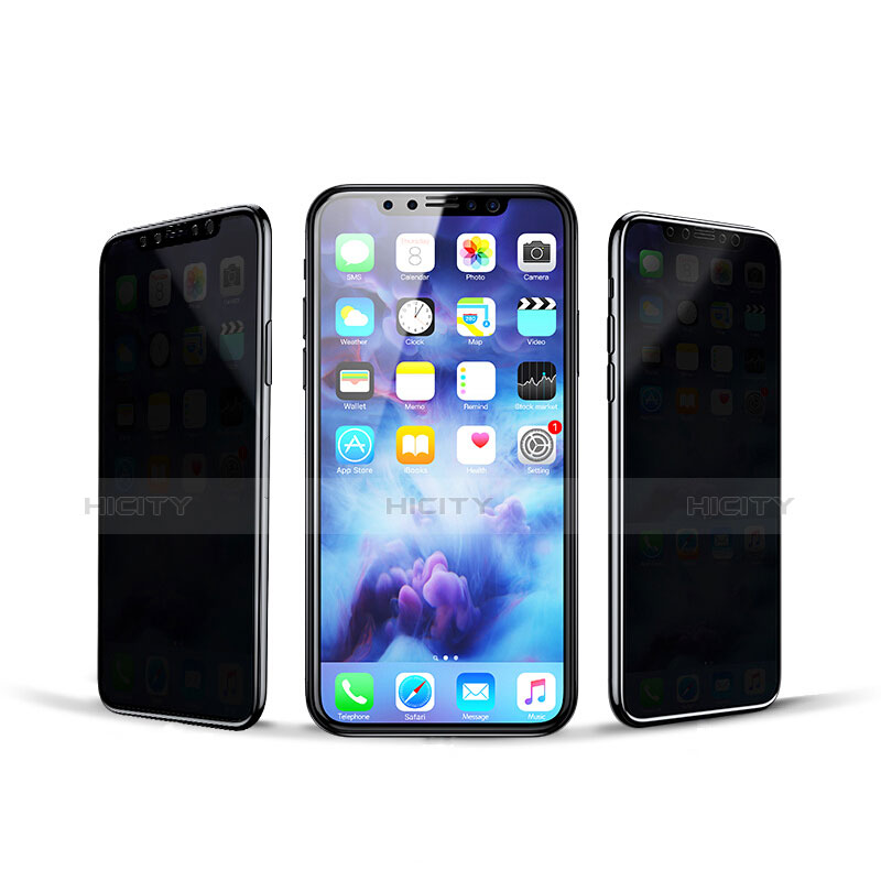 Protector de Pantalla Cristal Templado Privacy para Apple iPhone Xs Max Claro