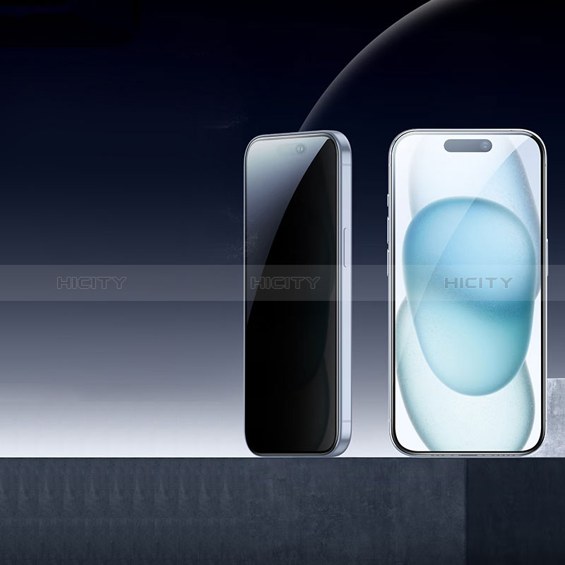 Protector de Pantalla Cristal Templado Privacy S01 para Apple iPhone 15 Claro