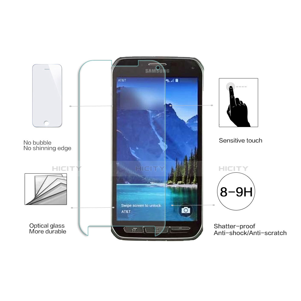 Protector de Pantalla Cristal Templado T01 para Samsung Galaxy S5 Active Claro