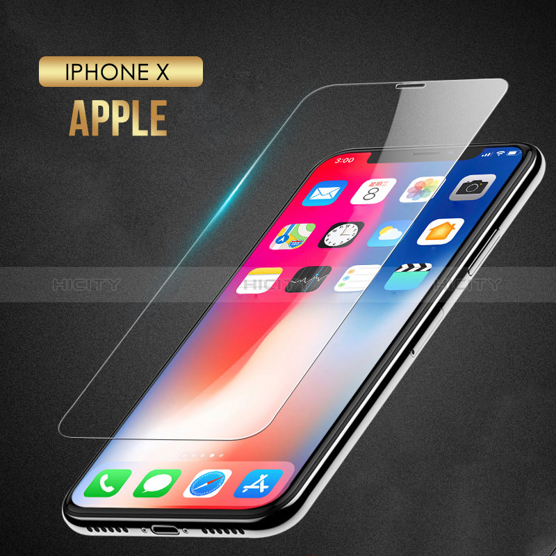 Protector de Pantalla Cristal Templado T08 para Apple iPhone X Claro