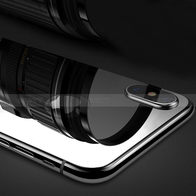 Protector de Pantalla Cristal Templado Trasera B02 para Apple iPhone Xs Negro