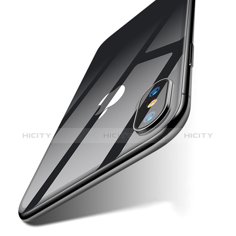 Protector de Pantalla Cristal Templado Trasera B05 para Apple iPhone Xs Max Negro