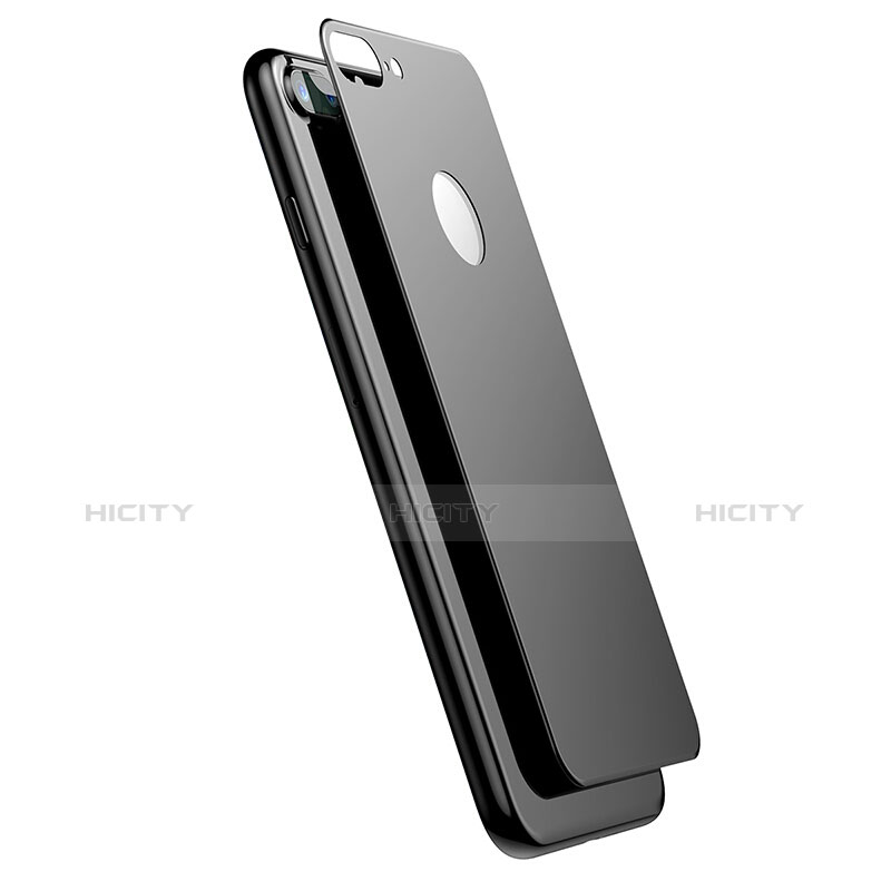 Protector de Pantalla Cristal Templado Trasera para Apple iPhone 7 Plus Negro