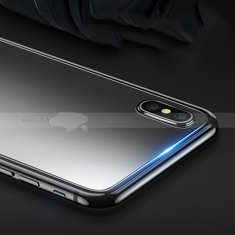Protector de Pantalla Cristal Templado Trasera Z01 para Apple iPhone Xs Negro