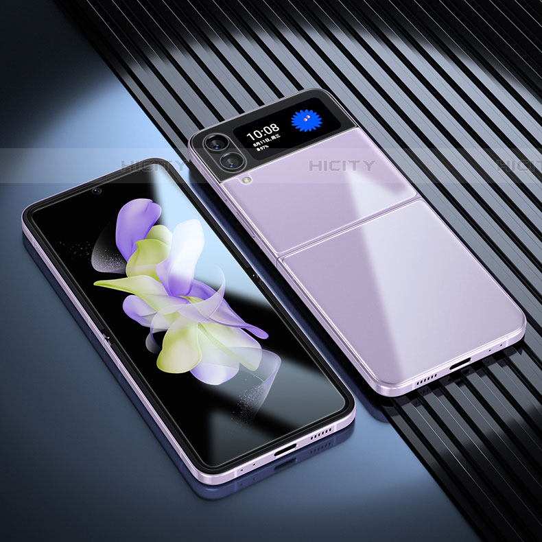 Protector de Pantalla Ultra Clear Frontal y Trasera C01 para Samsung Galaxy Z Flip4 5G Claro