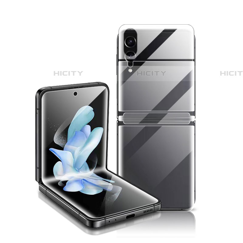 Protector de Pantalla Ultra Clear Frontal y Trasera C03 para Samsung Galaxy Z Flip4 5G Claro