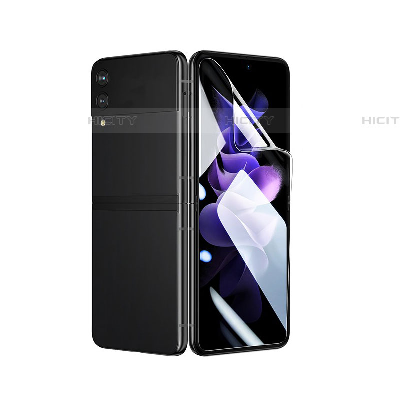 Protector de Pantalla Ultra Clear Frontal y Trasera C03 para Samsung Galaxy Z Flip4 5G Claro