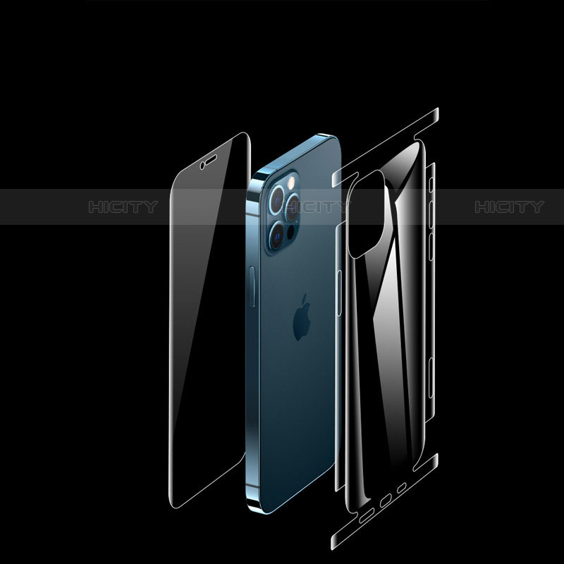 Protector de Pantalla Ultra Clear Frontal y Trasera F01 para Apple iPhone 13 Pro Max Claro