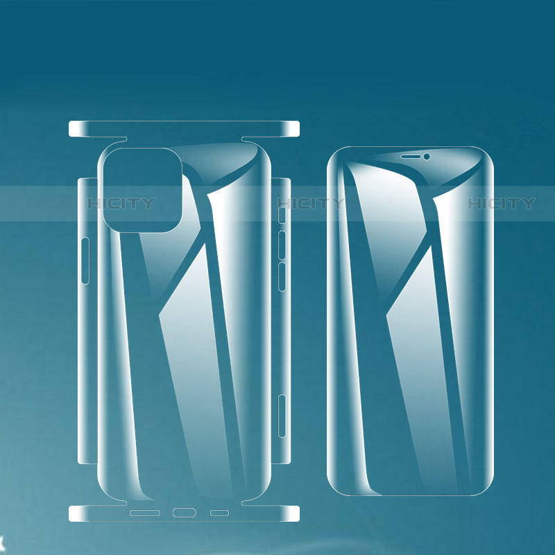 Protector de Pantalla Ultra Clear Frontal y Trasera F01 para Apple iPhone 13 Pro Max Claro