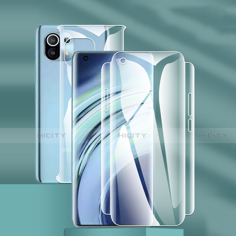 Protector de Pantalla Ultra Clear Frontal y Trasera F01 para Xiaomi Mi 11 5G Claro