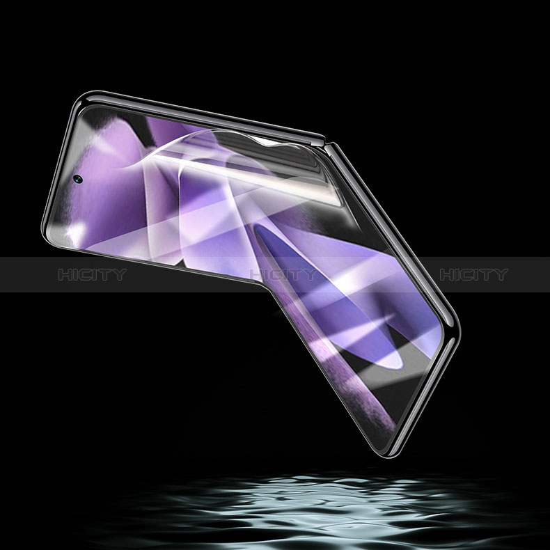 Protector de Pantalla Ultra Clear Frontal y Trasera F03 para Samsung Galaxy Z Flip3 5G Claro