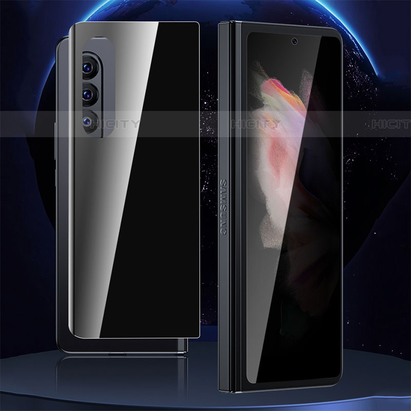 Protector de Pantalla Ultra Clear Frontal y Trasera F03 para Samsung Galaxy Z Fold4 5G Claro