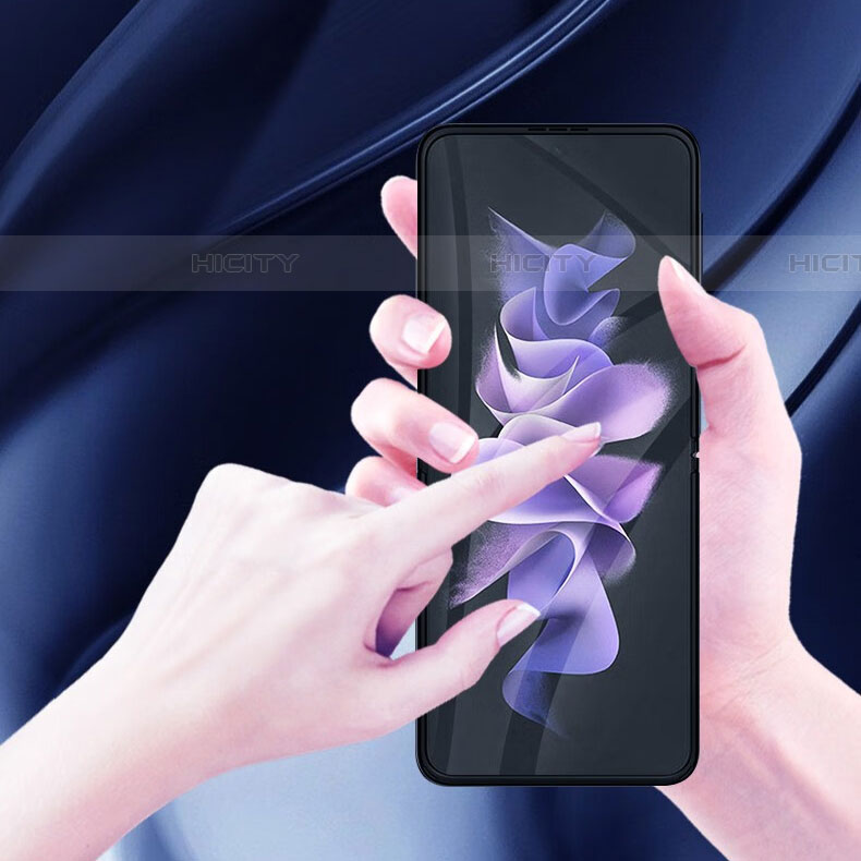 Protector de Pantalla Ultra Clear Frontal y Trasera S06 para Samsung Galaxy Z Flip4 5G Claro