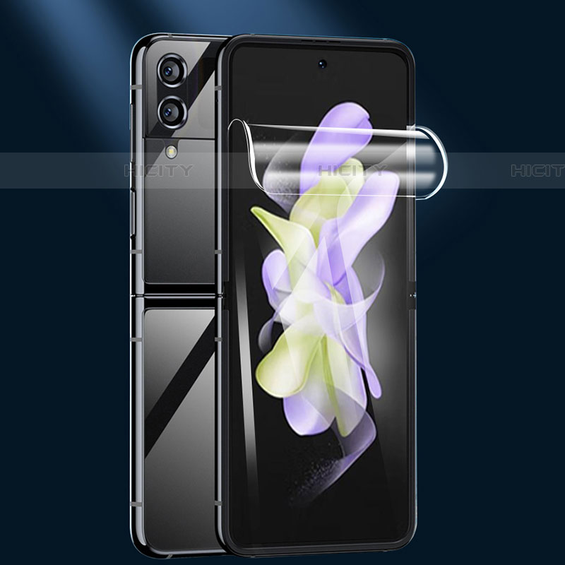Protector de Pantalla Ultra Clear Frontal y Trasera S08 para Samsung Galaxy Z Flip4 5G Claro