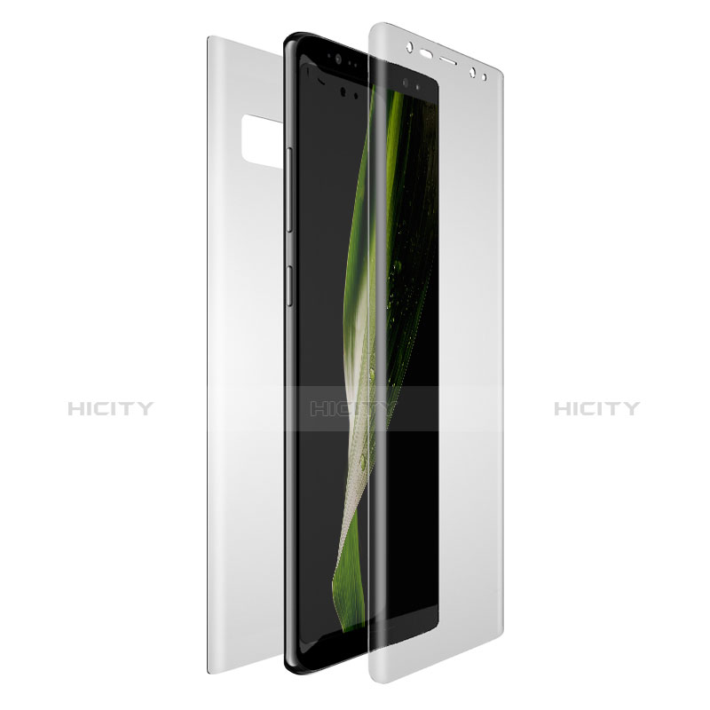 Protector de Pantalla Ultra Clear Frontal y Trasera T01 para Samsung Galaxy Note 8 Claro