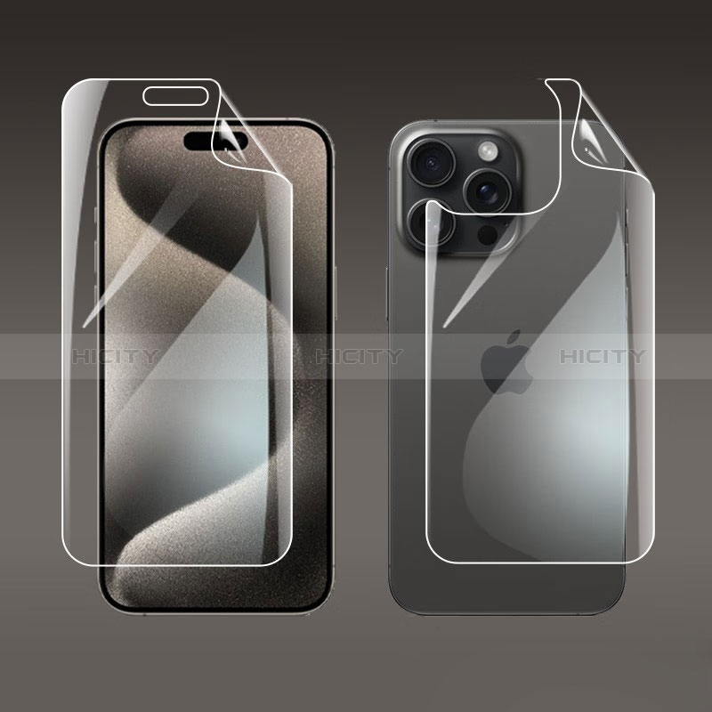 Protector de Pantalla Ultra Clear Integral Film A01 para Apple iPhone 15 Pro Claro