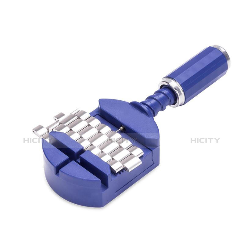 Removedor Pin Banda Correa Reloj Quitar Eslabones Reparar Herramienta Pernos para Apple iWatch 2 42mm Azul