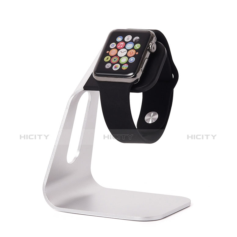 Soporte Dock Base Charging de Carga Cargador C02 para Apple iWatch 2 38mm Plata