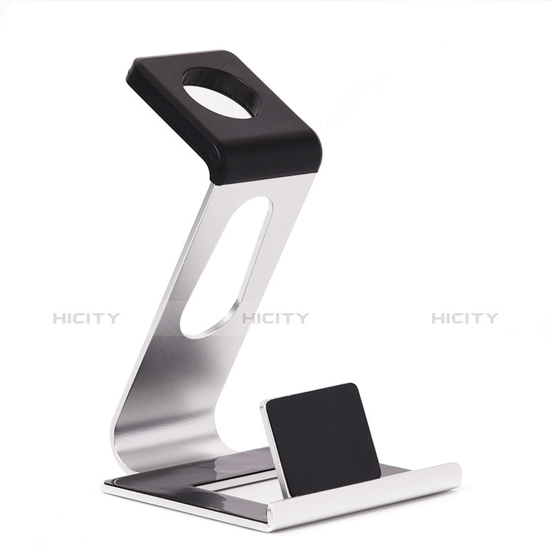 Soporte Dock Base Charging de Carga Cargador C02 para Apple iWatch 2 38mm Plata