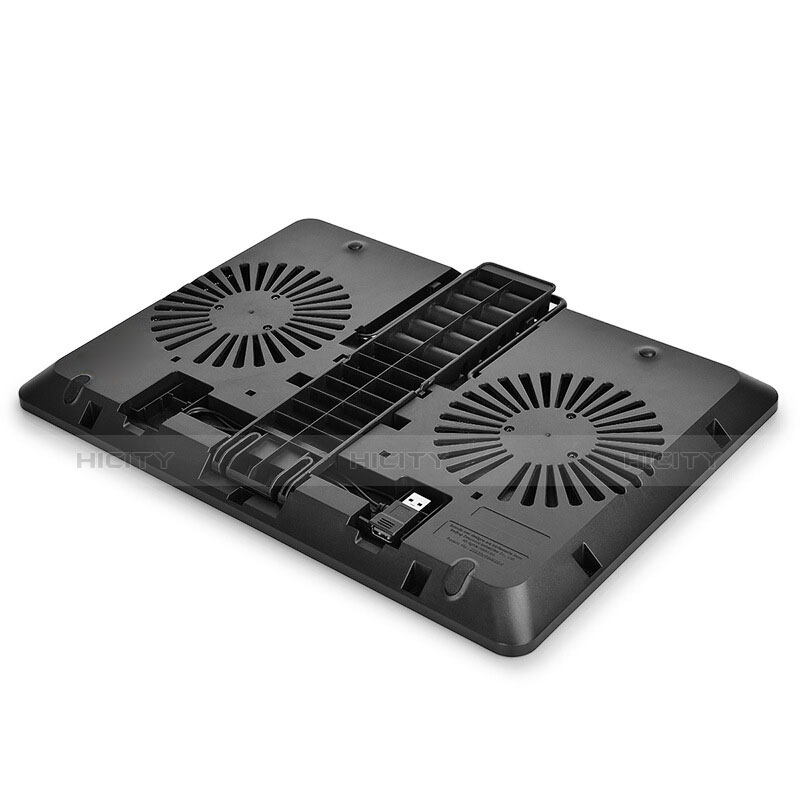 Soporte Ordenador Portatil Refrigeracion USB Ventilador 9 Pulgadas a 16 Pulgadas Universal L01 para Apple MacBook Pro 15 pulgadas Retina Negro