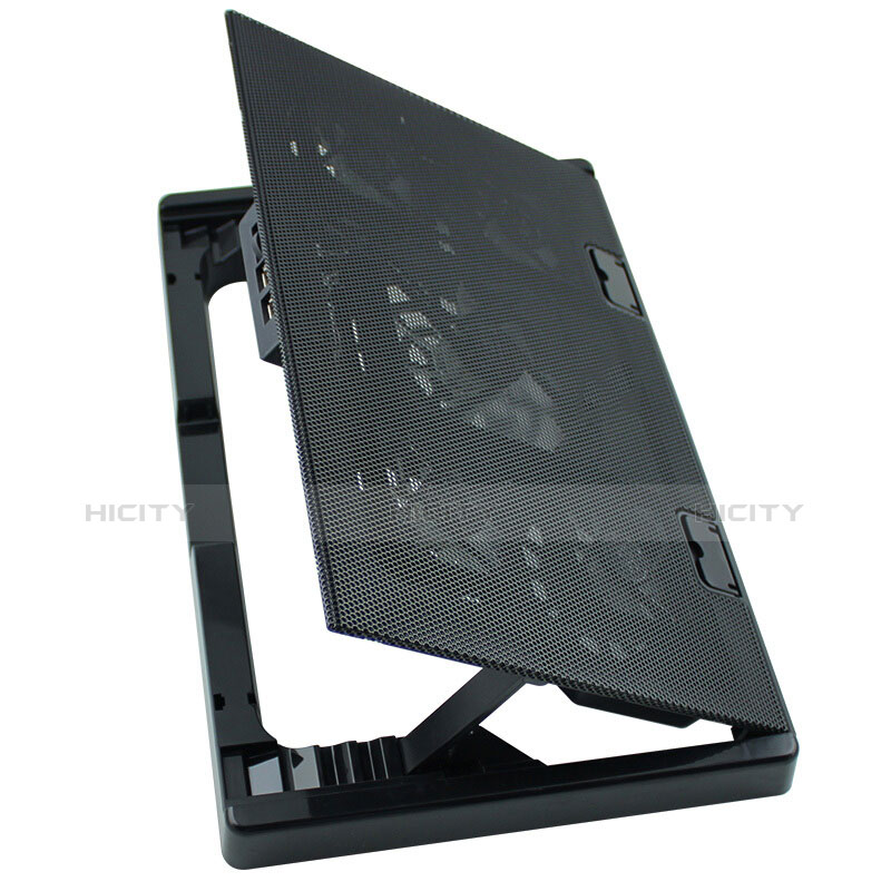 Soporte Ordenador Portatil Refrigeracion USB Ventilador 9 Pulgadas a 16 Pulgadas Universal M01 para Apple MacBook Pro 15 pulgadas Negro