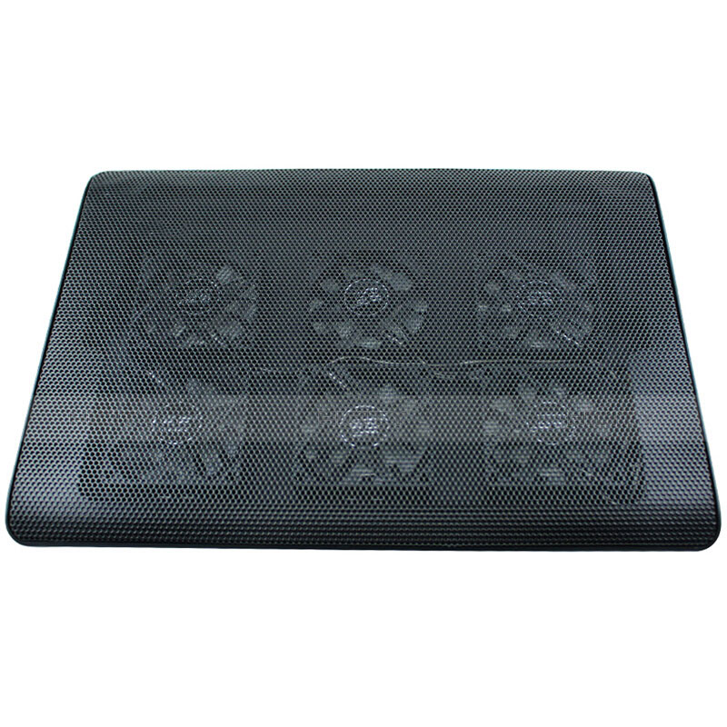 Soporte Ordenador Portatil Refrigeracion USB Ventilador 9 Pulgadas a 16 Pulgadas Universal M03 para Apple MacBook 12 pulgadas Negro