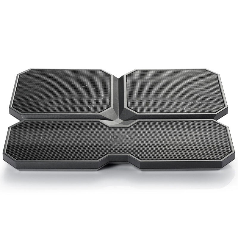 Soporte Ordenador Portatil Refrigeracion USB Ventilador 9 Pulgadas a 16 Pulgadas Universal M06 para Huawei Honor MagicBook 14 Negro