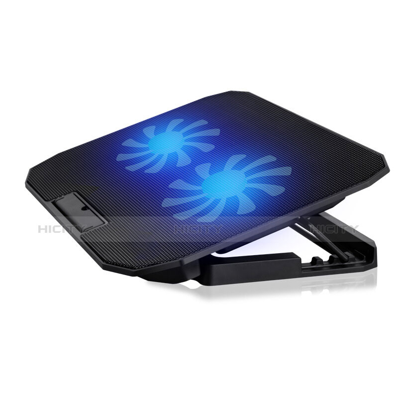 Soporte Ordenador Portatil Refrigeracion USB Ventilador 9 Pulgadas a 16 Pulgadas Universal M17 para Huawei Honor MagicBook Pro (2020) 16.1 Negro