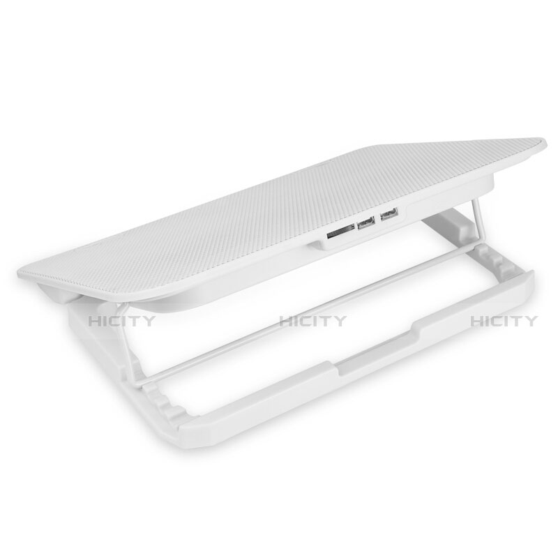 Soporte Ordenador Portatil Refrigeracion USB Ventilador 9 Pulgadas a 16 Pulgadas Universal M18 para Apple MacBook Air 13 pulgadas (2020) Blanco