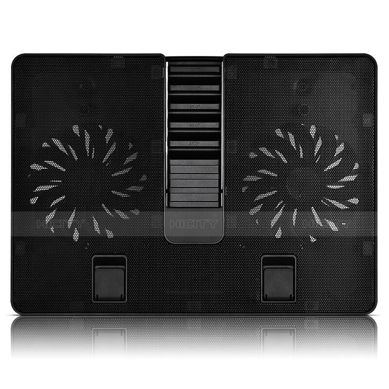 Soporte Ordenador Portatil Refrigeracion USB Ventilador 9 Pulgadas a 16 Pulgadas Universal M25 para Apple MacBook Pro 13 pulgadas Negro