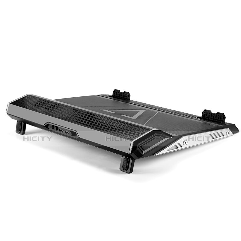 Soporte Ordenador Portatil Refrigeracion USB Ventilador 9 Pulgadas a 17 Pulgadas Universal L01 para Apple MacBook Pro 13 pulgadas Negro