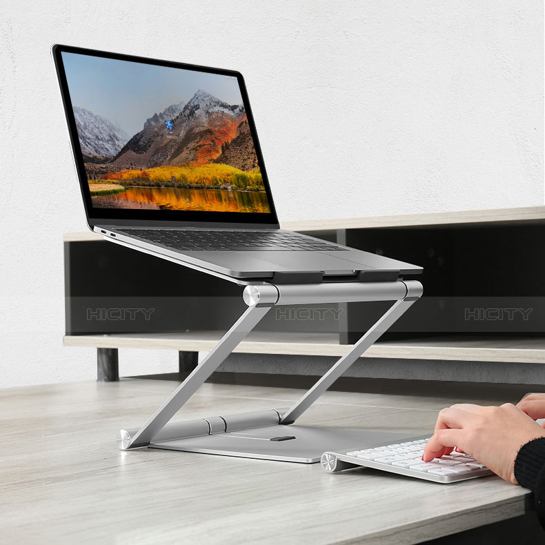 Soporte Ordenador Portatil Universal K01 para Apple MacBook Air 13 pulgadas Plata