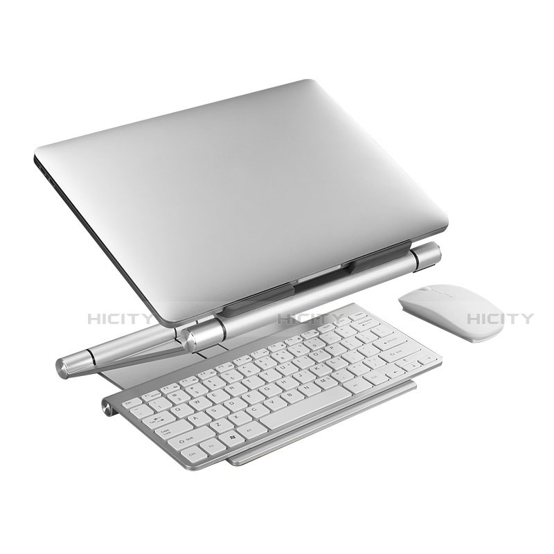Soporte Ordenador Portatil Universal K01 para Apple MacBook Pro 13 pulgadas Plata