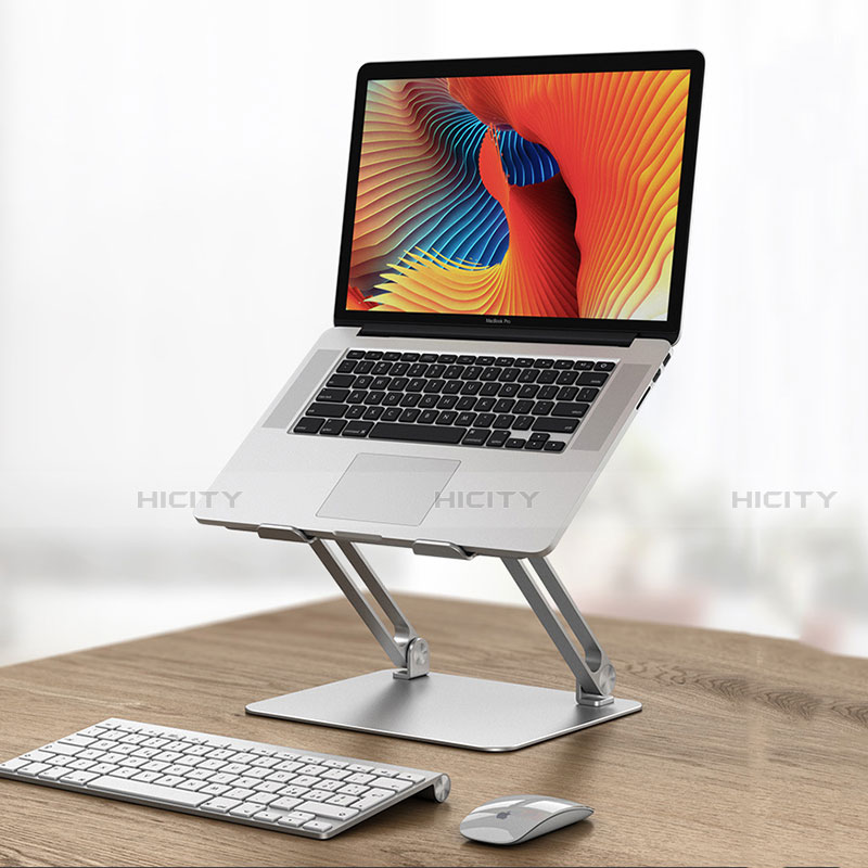 Soporte Ordenador Portatil Universal K02 para Apple MacBook Pro 13 pulgadas Plata