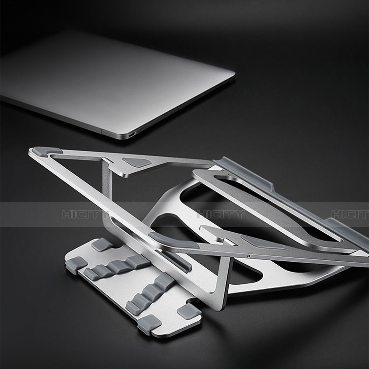 Soporte Ordenador Portatil Universal K03 para Apple MacBook Air 13 pulgadas (2020) Plata