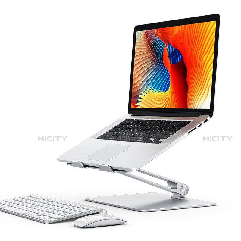 Soporte Ordenador Portatil Universal K07 para Apple MacBook 12 pulgadas Plata
