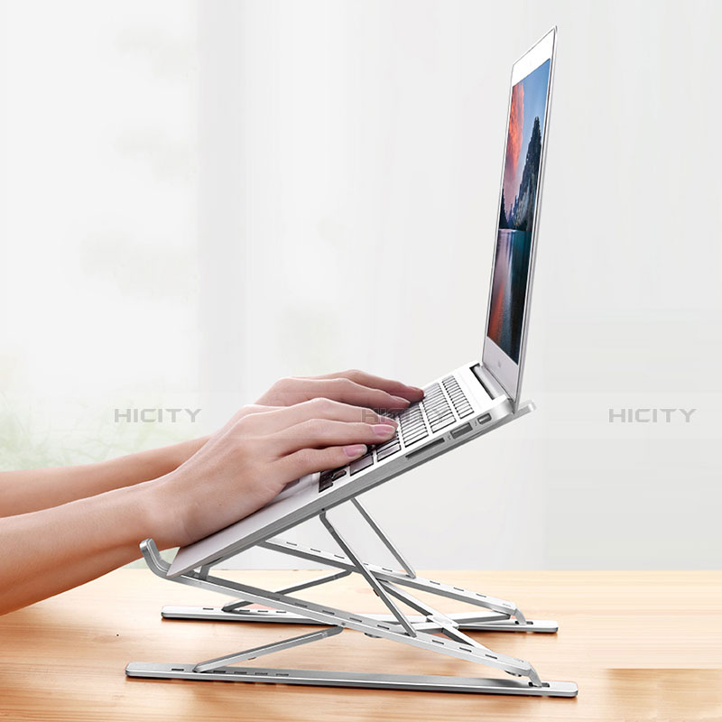 Soporte Ordenador Portatil Universal K09 para Apple MacBook Air 11 pulgadas Plata