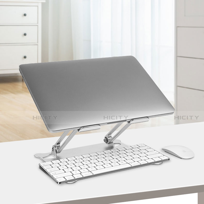 Soporte Ordenador Portatil Universal K12 para Apple MacBook Air 13 pulgadas Plata