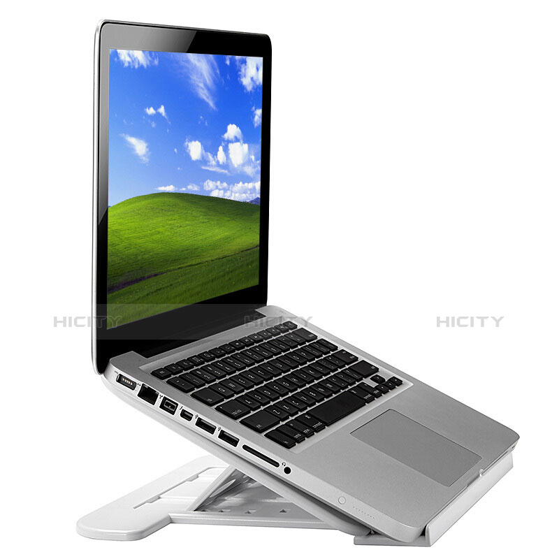 Soporte Ordenador Portatil Universal S02 para Apple MacBook 12 pulgadas Plata