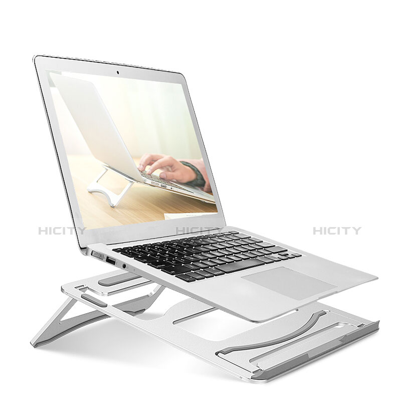 Soporte Ordenador Portatil Universal S03 para Apple MacBook Pro 13 pulgadas Plata