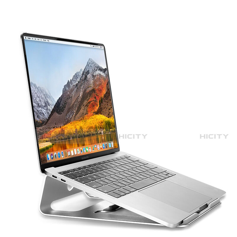 Soporte Ordenador Portatil Universal S04 para Apple MacBook Air 13 pulgadas (2020) Plata