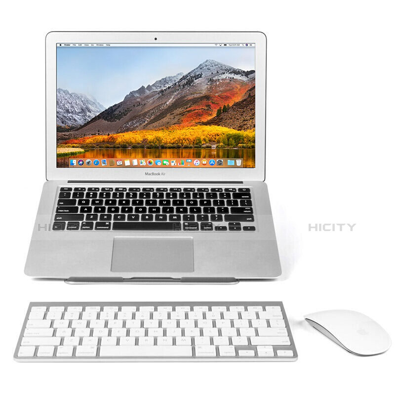 Soporte Ordenador Portatil Universal S04 para Apple MacBook Pro 15 pulgadas Plata