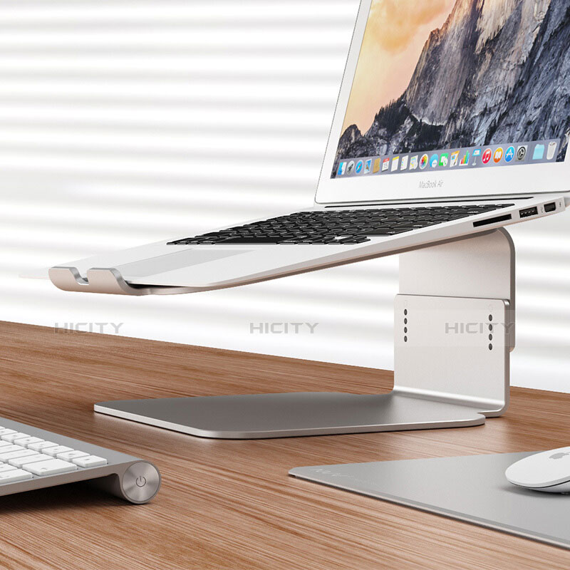 Soporte Ordenador Portatil Universal S09 para Apple MacBook Pro 15 pulgadas Retina Plata